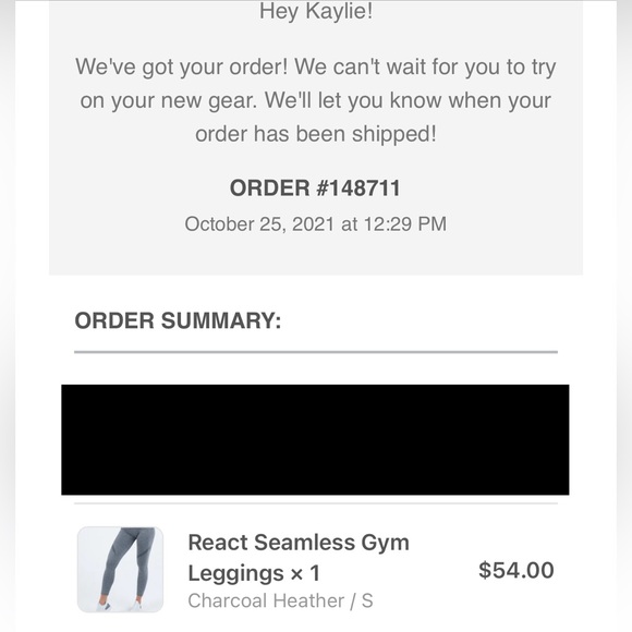 TLF Seamless Gym Leggings - Picture 6 of 6